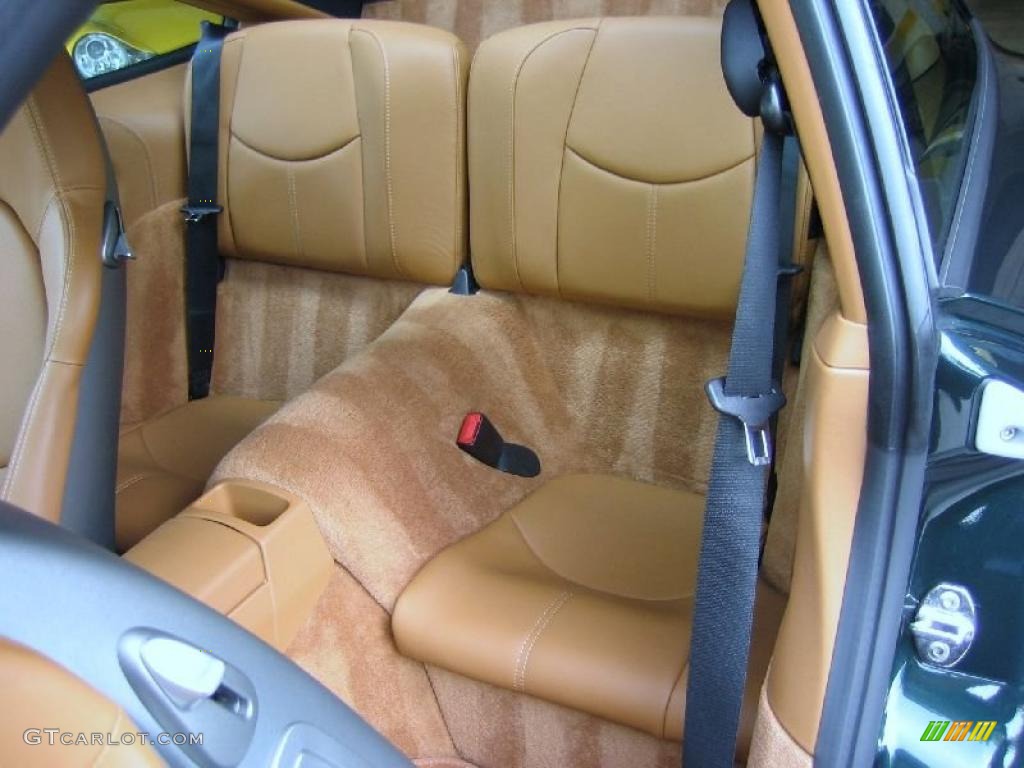 Natural Brown Interior 2008 Porsche 911 Targa 4S Photo #39450086