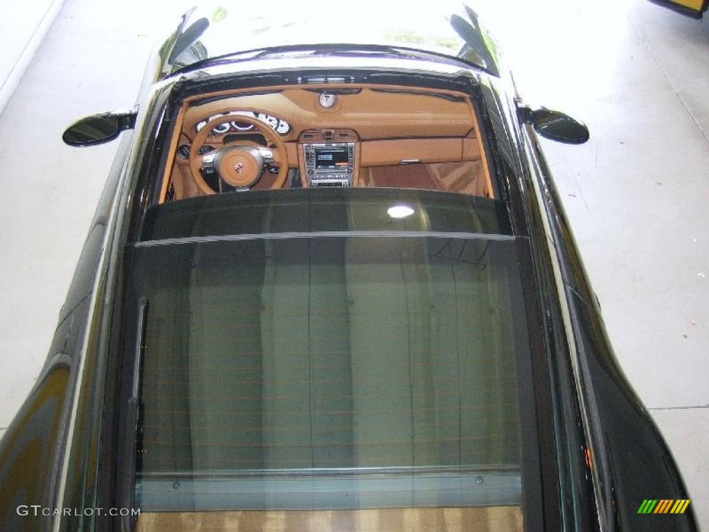 2008 911 Targa 4S - Forest Green Metallic / Natural Brown photo #49