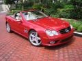 2008 Mars Red Mercedes-Benz SL 55 AMG Roadster  photo #1