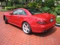 2008 Mars Red Mercedes-Benz SL 55 AMG Roadster  photo #2