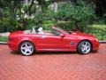 2008 Mars Red Mercedes-Benz SL 55 AMG Roadster  photo #6