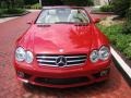 2008 Mars Red Mercedes-Benz SL 55 AMG Roadster  photo #7