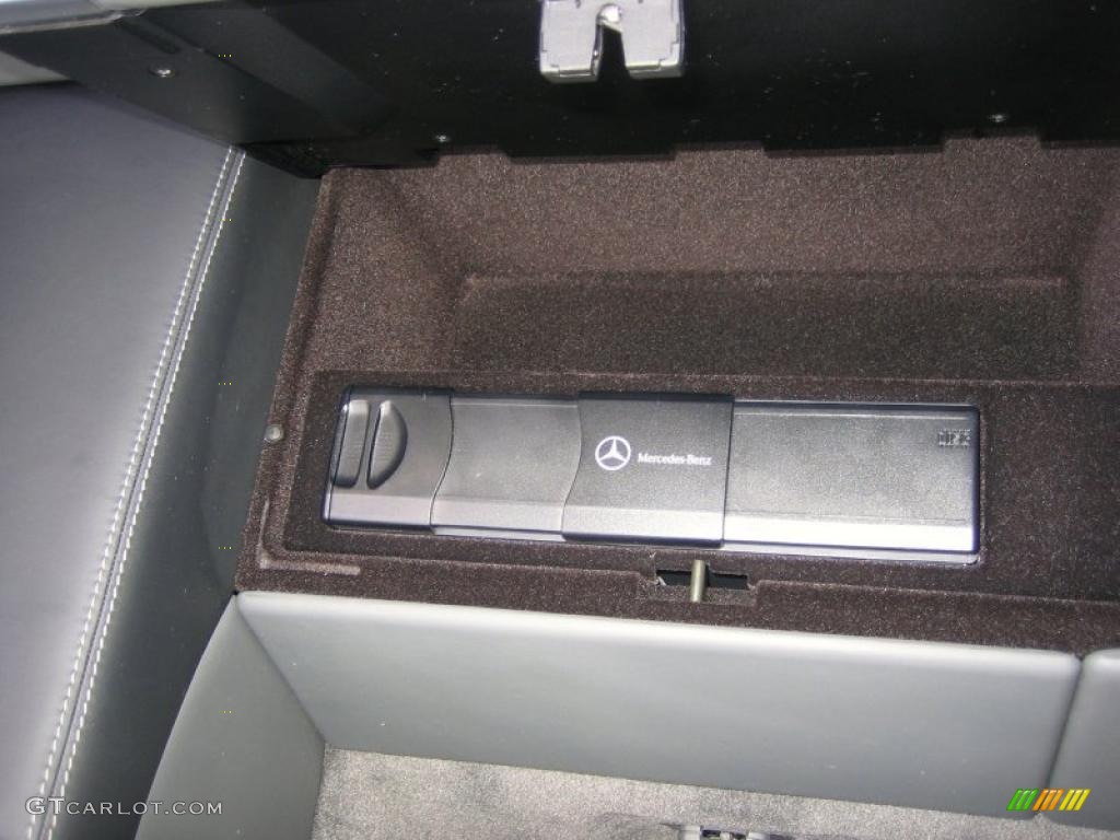 Charcoal Interior 2005 Mercedes-Benz SL 65 AMG Roadster Photo #39451838