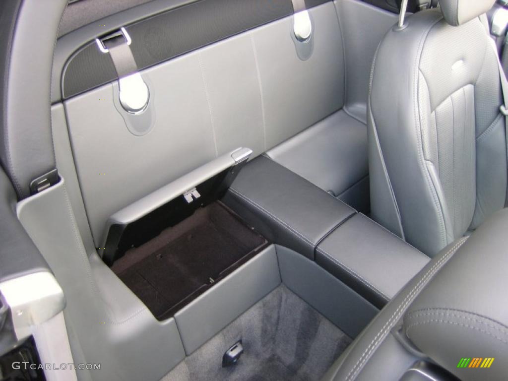 Charcoal Interior 2005 Mercedes-Benz SL 65 AMG Roadster Photo #39451870