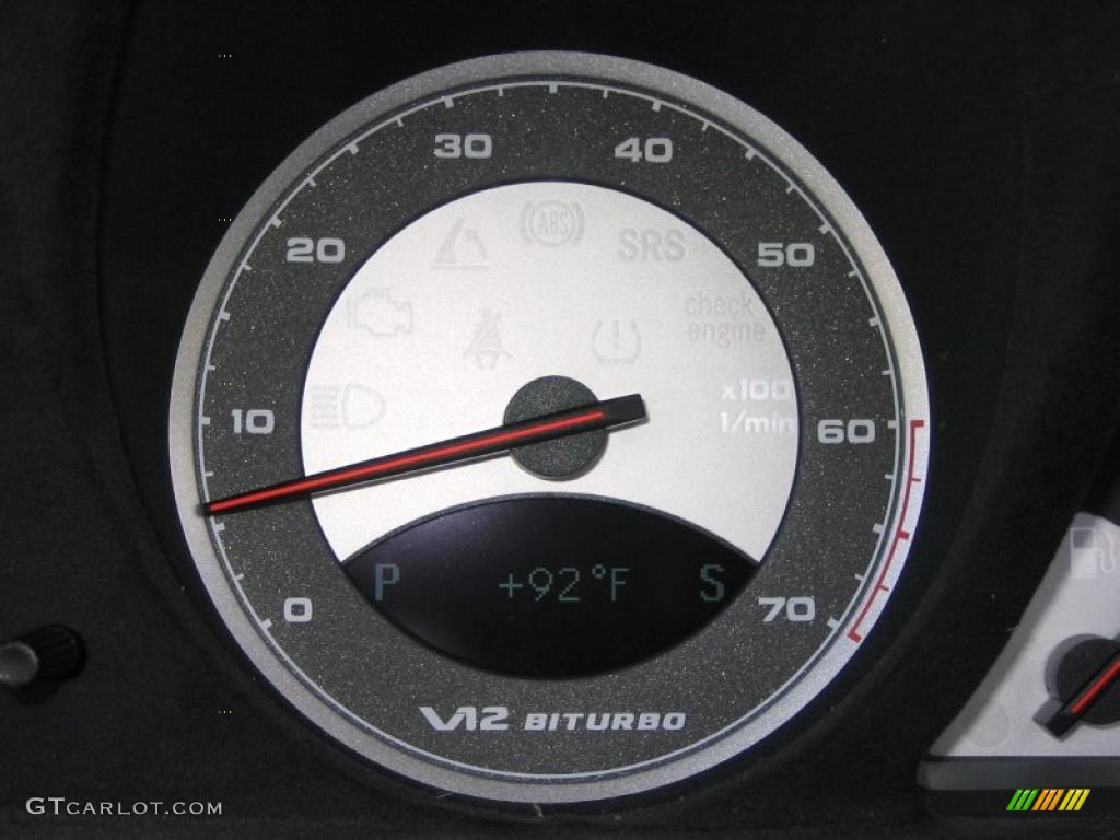 2005 Mercedes-Benz SL 65 AMG Roadster Gauges Photo #39451994