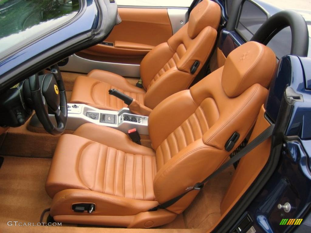 Tan Interior 2004 Ferrari 360 Spider F1 Photo #39452658