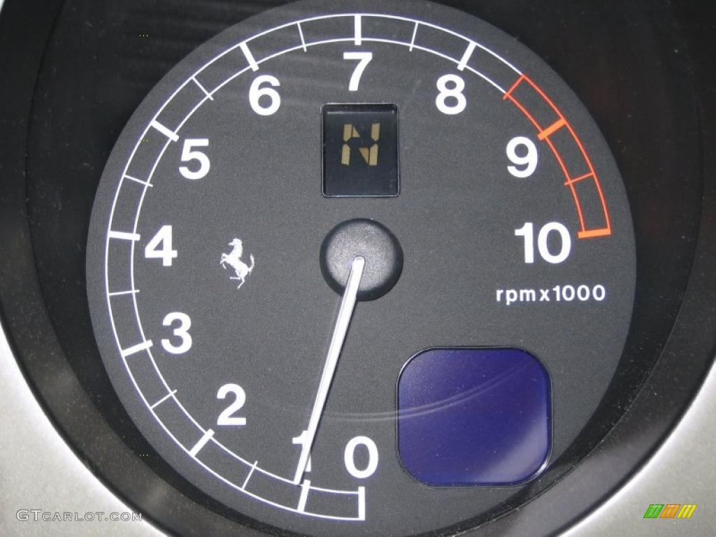 2004 Ferrari 360 Spider F1 Gauges Photo #39452762