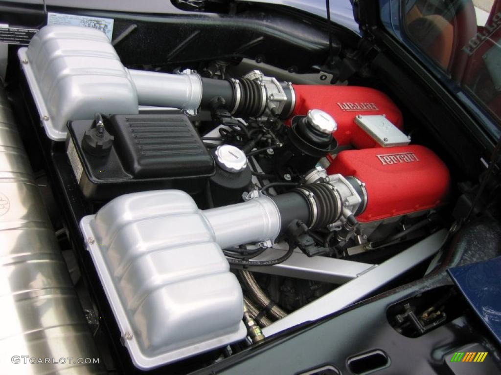 2004 Ferrari 360 Spider F1 3.6 Liter DOHC 40-Valve V8 Engine Photo #39453014