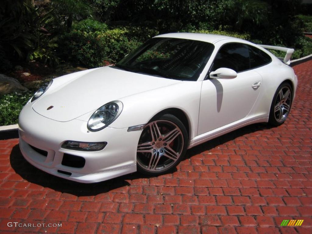 Carrara White 2008 Porsche 911 Carrera 4S Coupe Exterior Photo #39453166