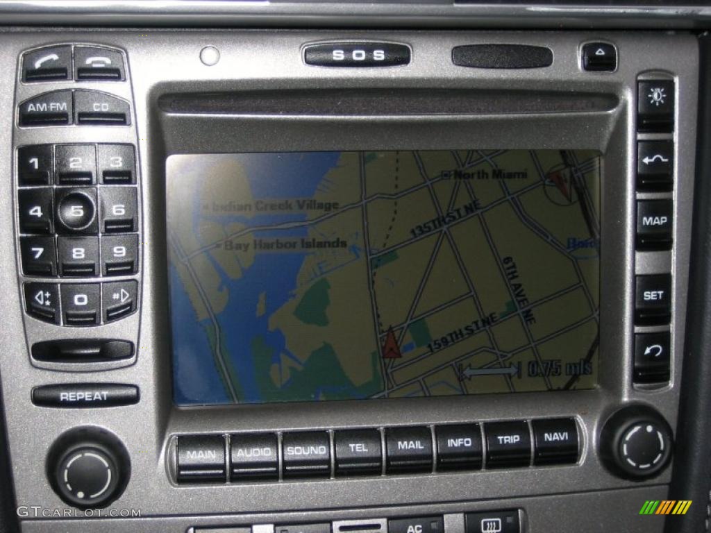2008 Porsche 911 Carrera 4S Coupe Navigation Photo #39453638