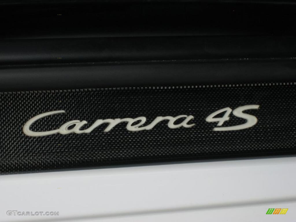 2008 911 Carrera 4S Coupe - Carrara White / Black photo #41