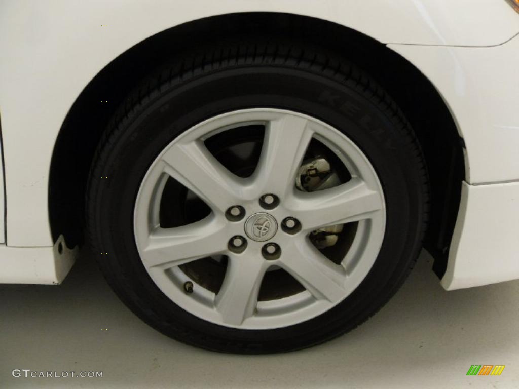 2009 Camry SE V6 - Super White / Charcoal photo #27