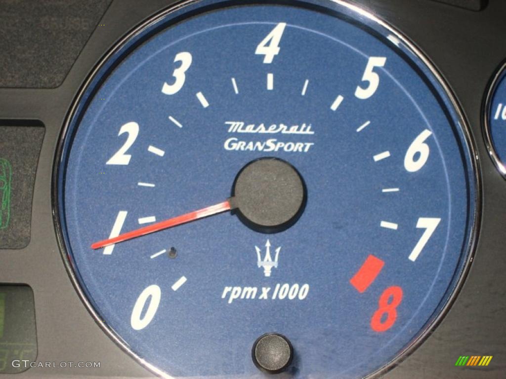 2006 Maserati GranSport Spyder Gauges Photo #39455350
