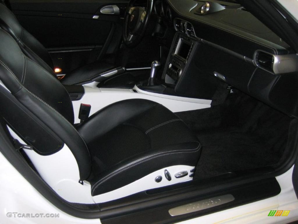 2007 911 Turbo Coupe - Carrara White / Black photo #20