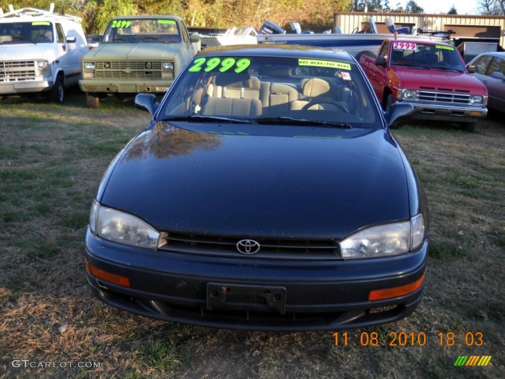 1993 Camry LE Sedan - Dark Green Pearl / Beige photo #4