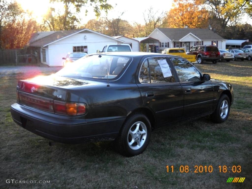1993 Camry LE Sedan - Dark Green Pearl / Beige photo #6