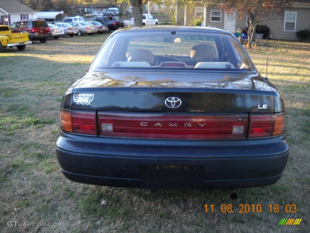 1993 Camry LE Sedan - Dark Green Pearl / Beige photo #7