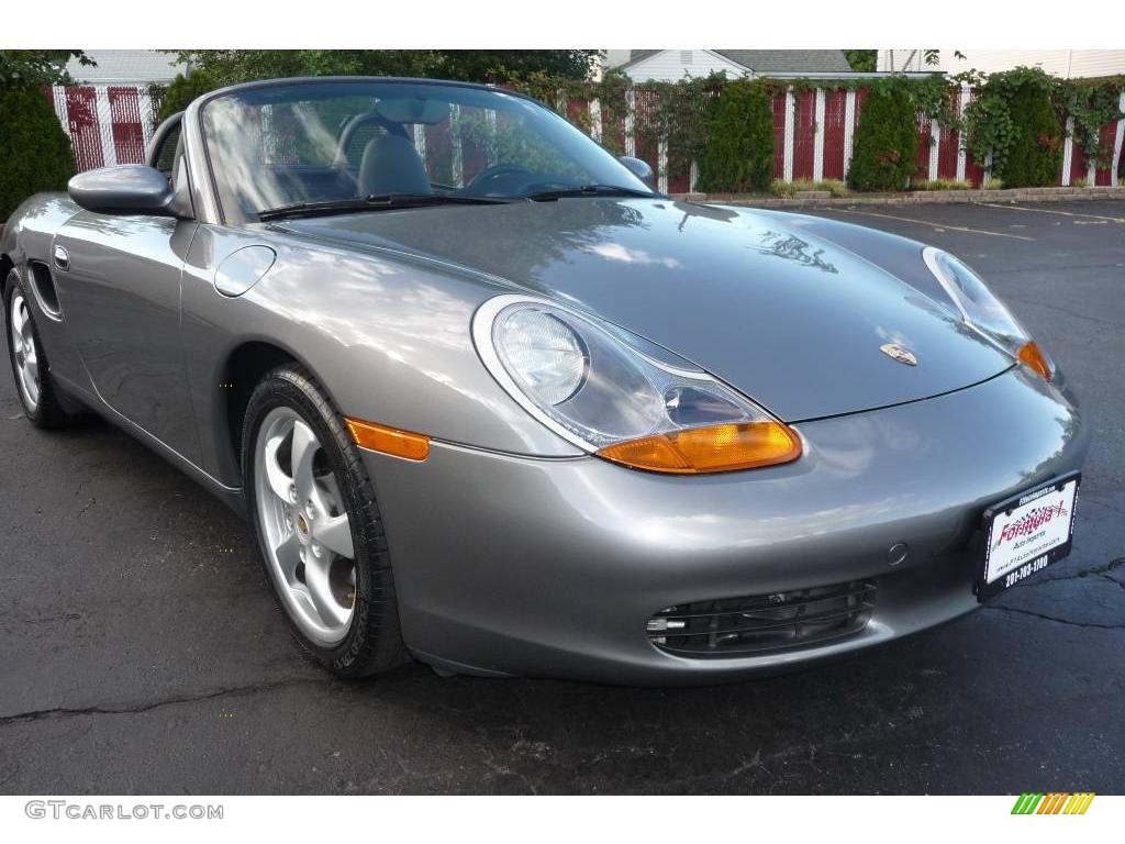 2002 Boxster  - Seal Grey Metallic / Black photo #9