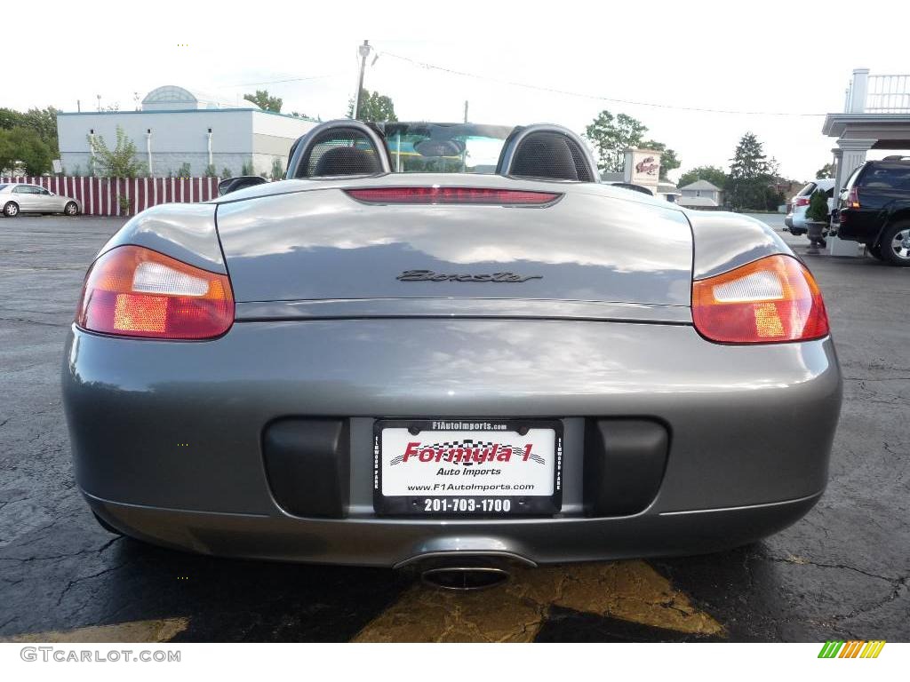 2002 Boxster  - Seal Grey Metallic / Black photo #12