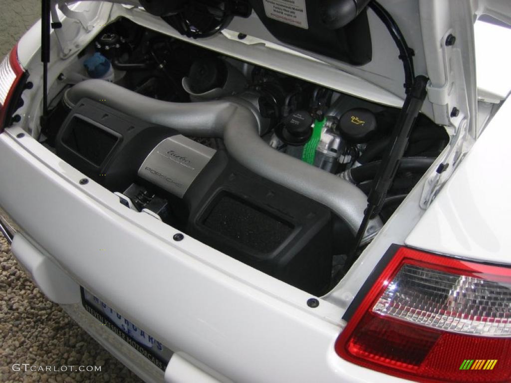 2007 911 Turbo Coupe - Carrara White / Black photo #45