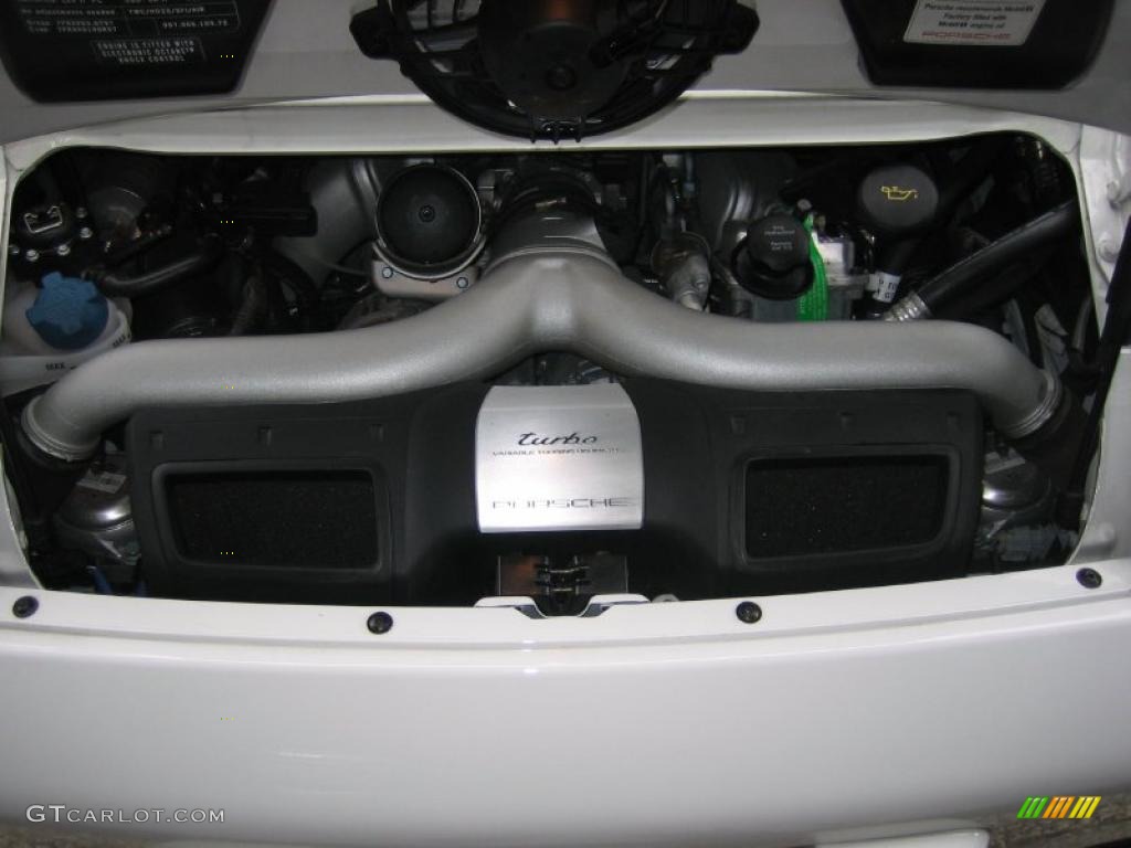2007 Porsche 911 Turbo Coupe 3.6 Liter Twin-Turbocharged DOHC 24V VarioCam Flat 6 Cylinder Engine Photo #39456466