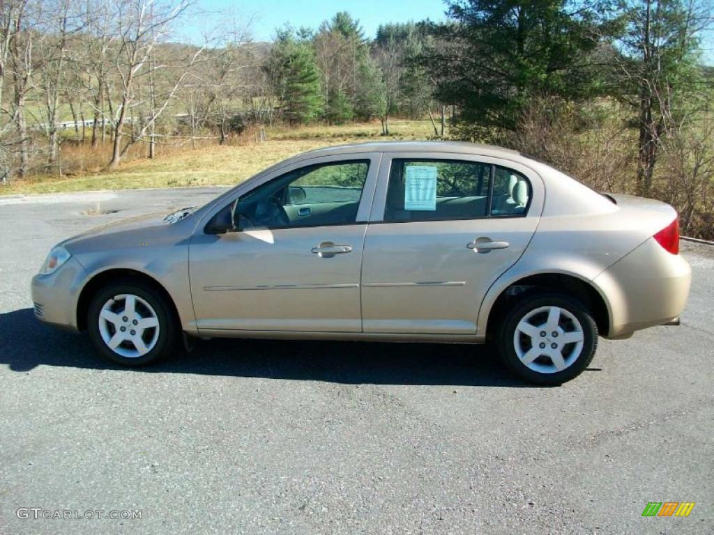 2006 Cobalt LS Sedan - Sandstone Metallic / Neutral photo #1