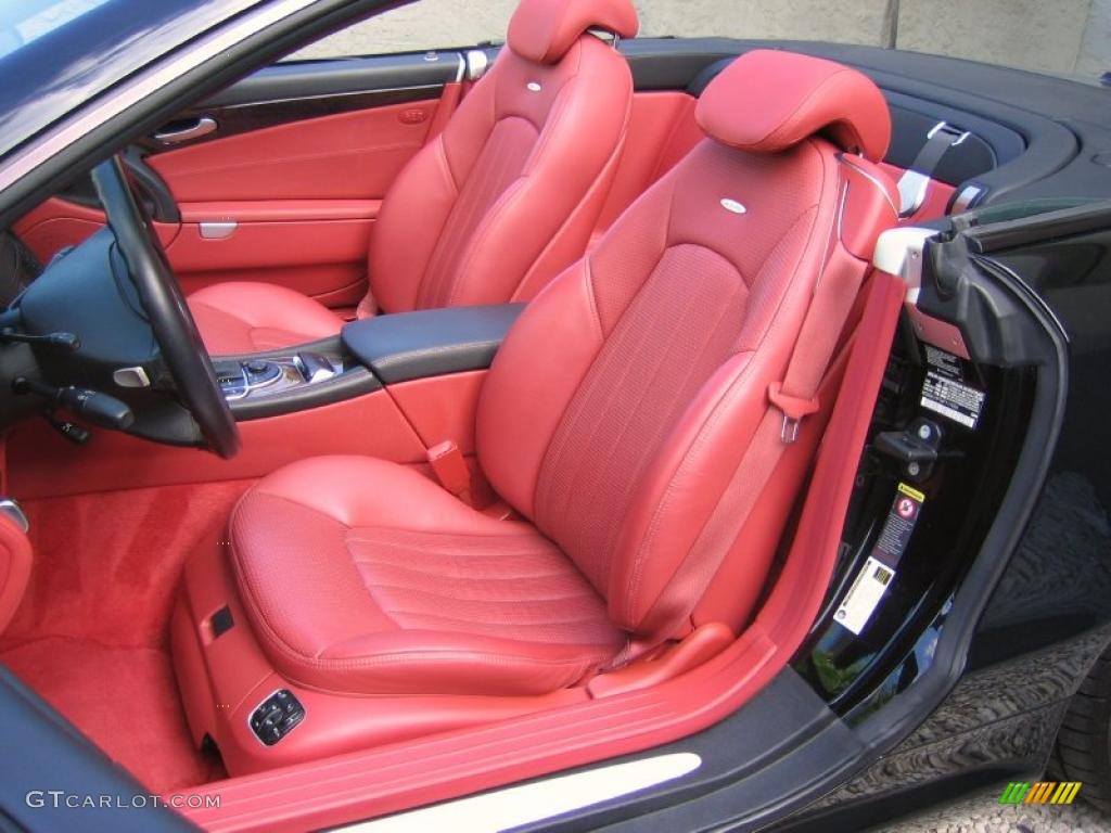 Berry Red/Charcoal Interior 2006 Mercedes-Benz SL 55 AMG Roadster Photo #39456754