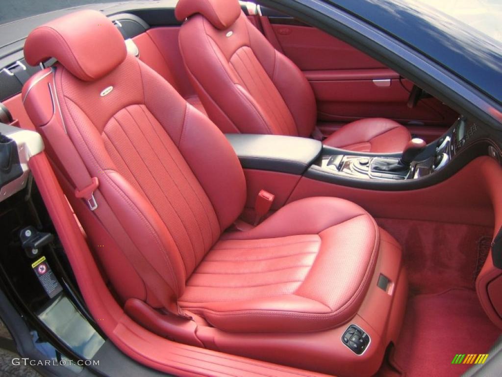 Berry Red/Charcoal Interior 2006 Mercedes-Benz SL 55 AMG Roadster Photo #39456798