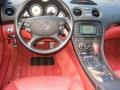 2006 Mercedes-Benz SL Berry Red/Charcoal Interior Dashboard Photo