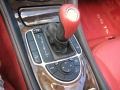 2006 Mercedes-Benz SL Berry Red/Charcoal Interior Transmission Photo
