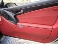 2006 Mercedes-Benz SL Berry Red/Charcoal Interior Door Panel Photo