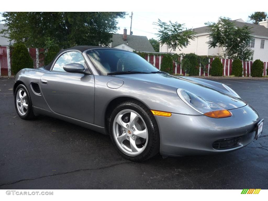 2002 Boxster  - Seal Grey Metallic / Black photo #30