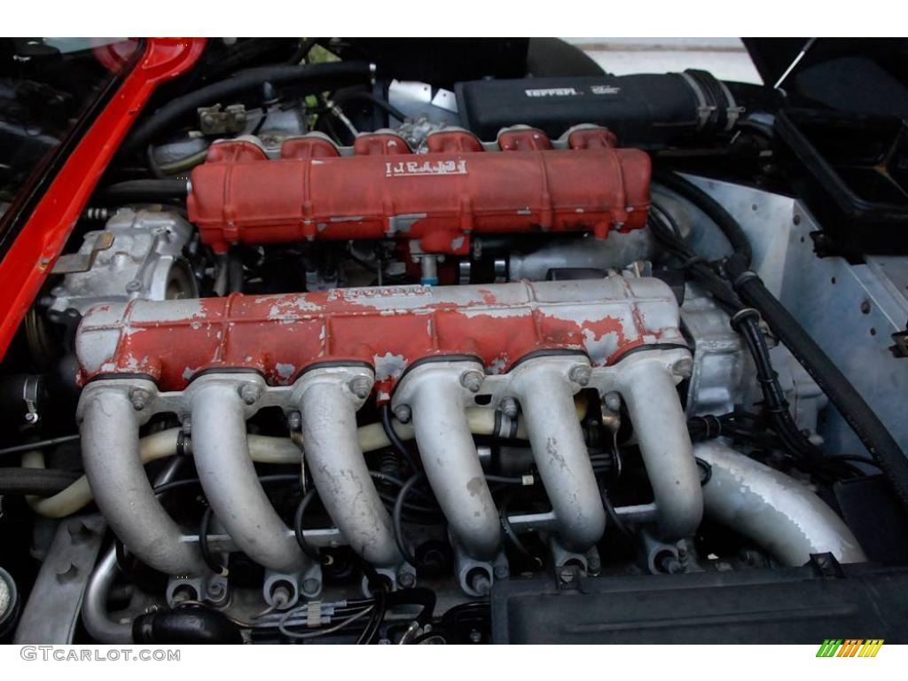 1983 Ferrari BB 512i Standard BB 512i Model Engine Photos