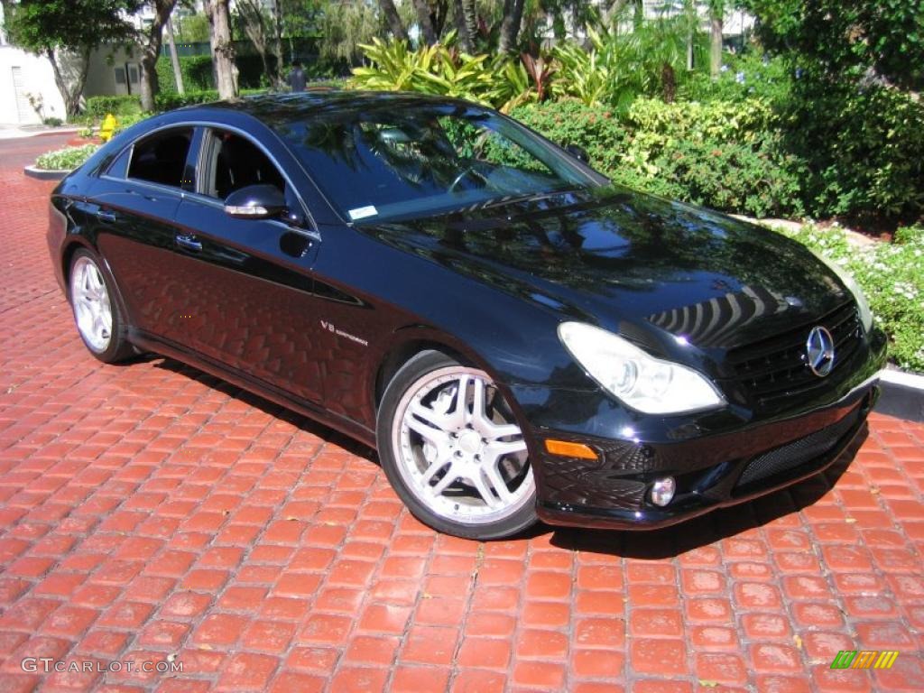 Black 2006 Mercedes-Benz CLS 55 AMG Exterior Photo #39457994