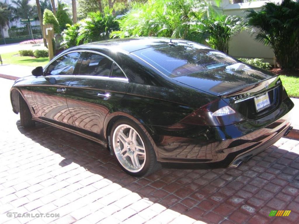 Black 2006 Mercedes-Benz CLS 55 AMG Exterior Photo #39458010