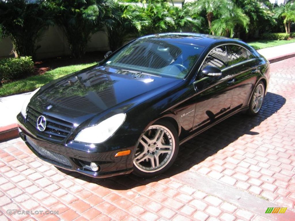 Black 2006 Mercedes-Benz CLS 55 AMG Exterior Photo #39458034