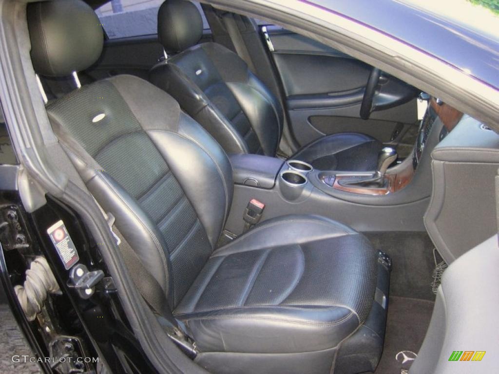 AMG Charcoal Nappa Leather Interior 2006 Mercedes-Benz CLS 55 AMG Photo #39458318