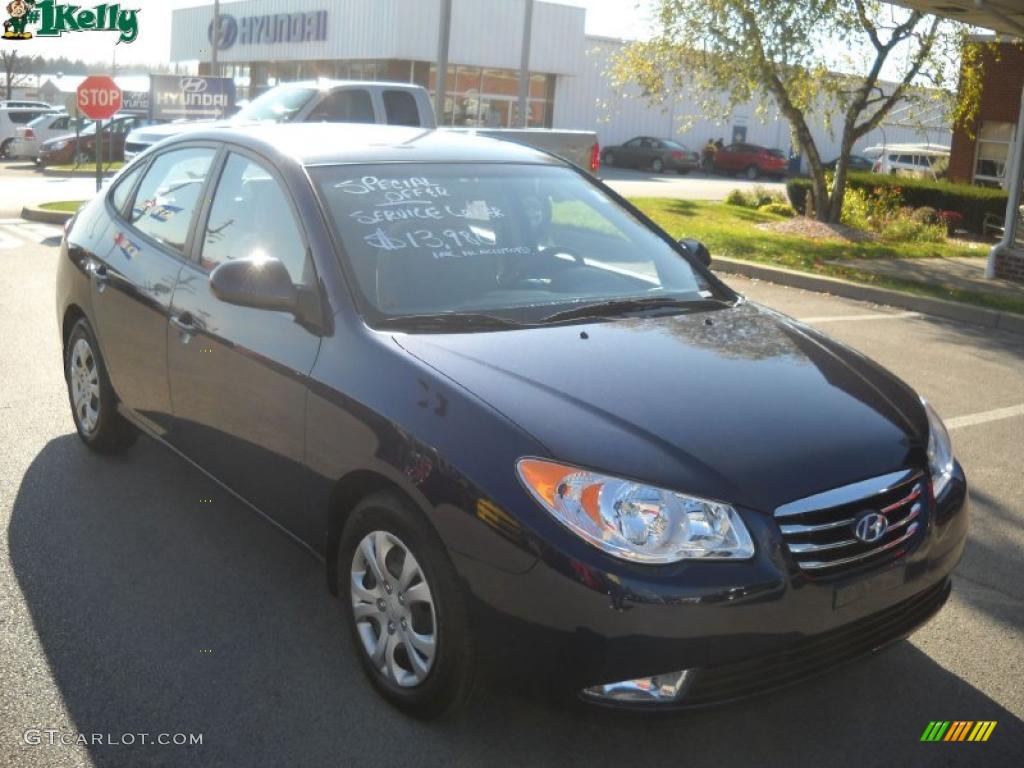 Regatta Blue Hyundai Elantra