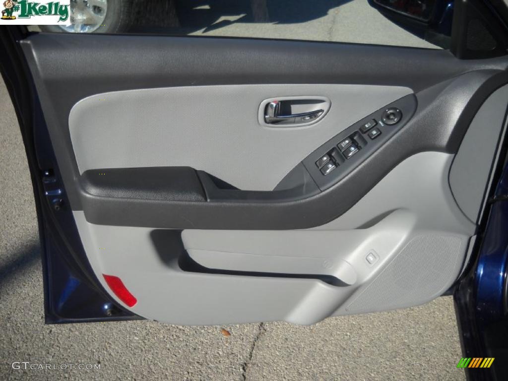 2010 Elantra GLS - Regatta Blue / Gray photo #7