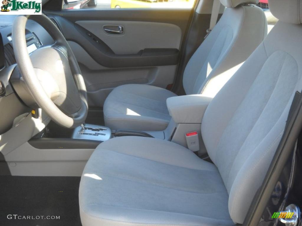 2010 Elantra GLS - Regatta Blue / Gray photo #9