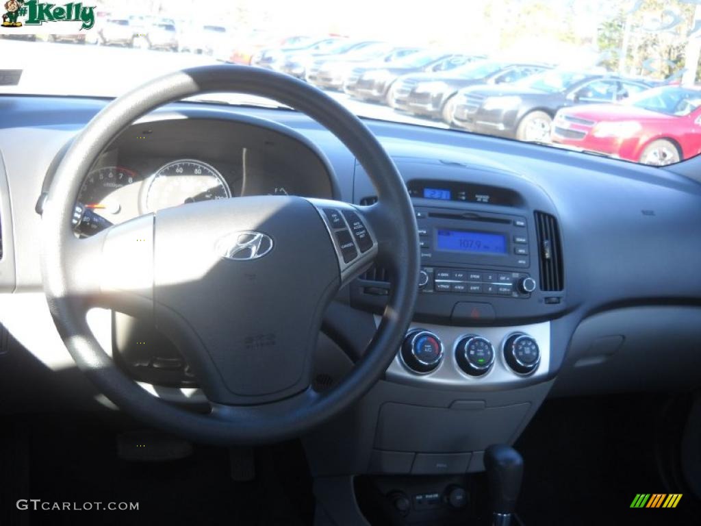 2010 Elantra GLS - Regatta Blue / Gray photo #12