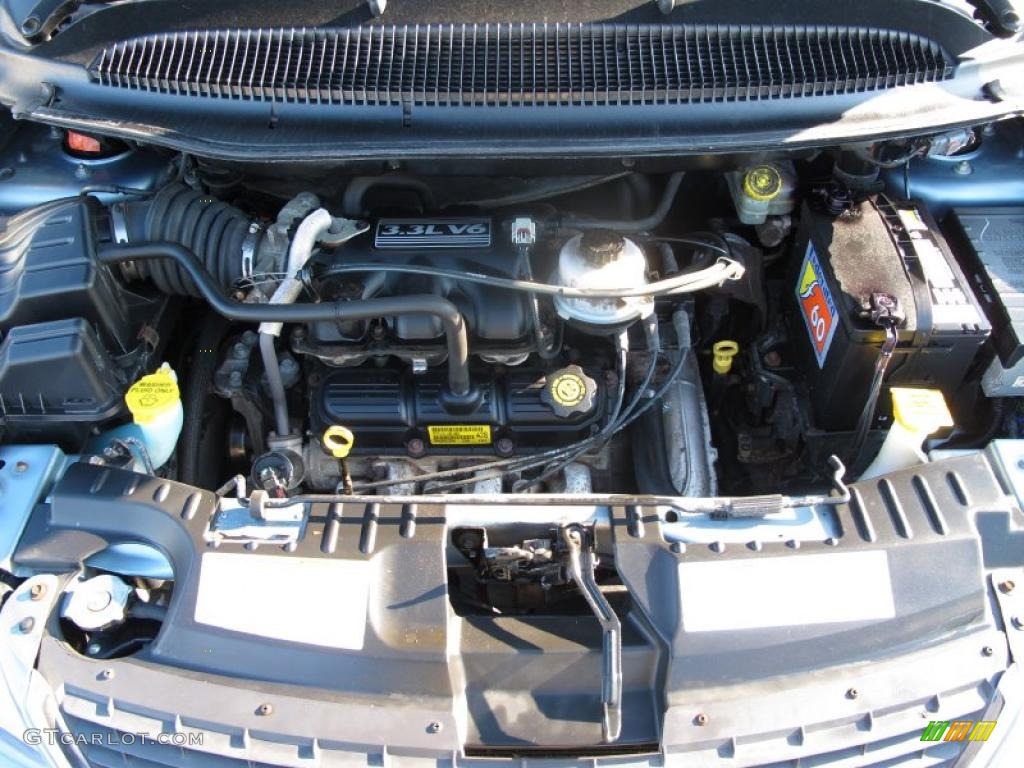 2004 Chrysler Town & Country LX 3.3 Liter OHV 12-Valve V6 Engine Photo #39458538