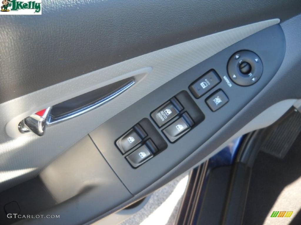 2010 Elantra GLS - Regatta Blue / Gray photo #16