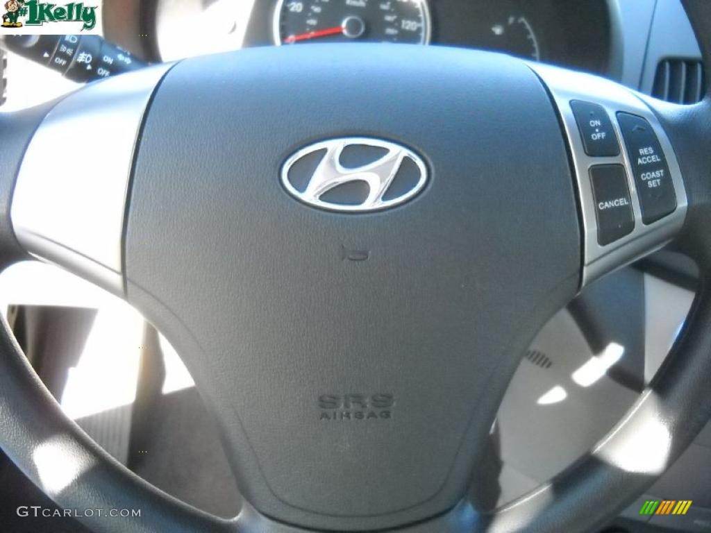 2010 Elantra GLS - Regatta Blue / Gray photo #19