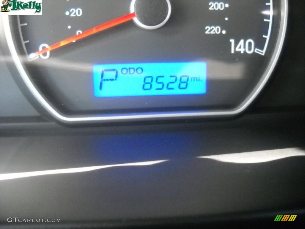 2010 Elantra GLS - Regatta Blue / Gray photo #20