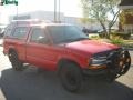 2003 Victory Red Chevrolet S10 LS Regular Cab  photo #1