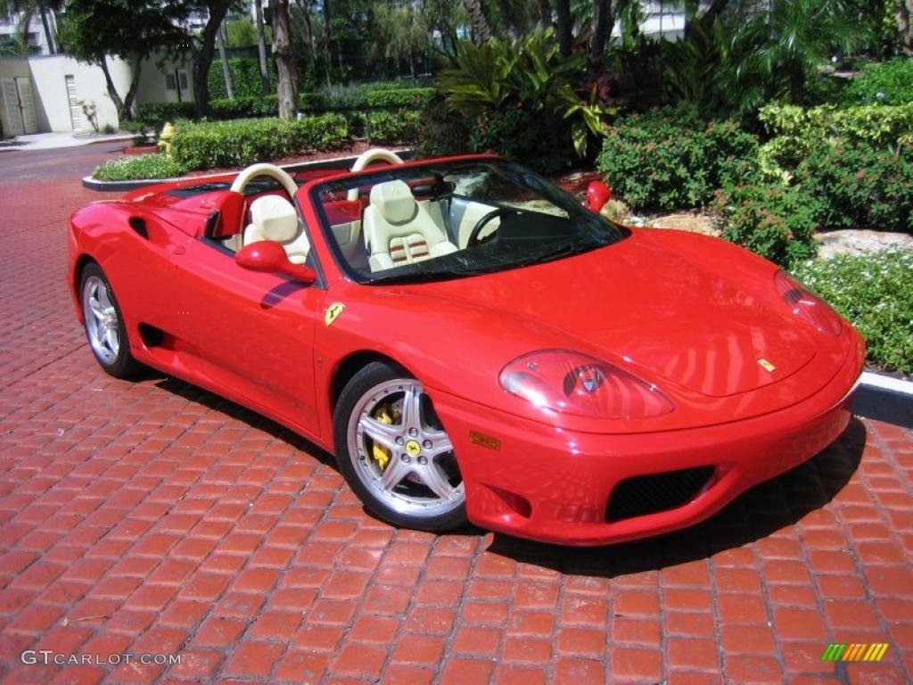 Red 2004 Ferrari 360 Spider F1 Exterior Photo #39458850