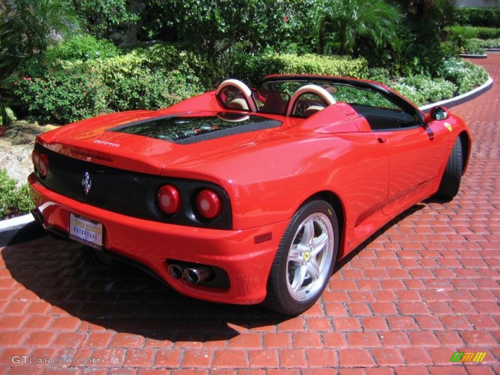 Red 2004 Ferrari 360 Spider F1 Exterior Photo #39458894