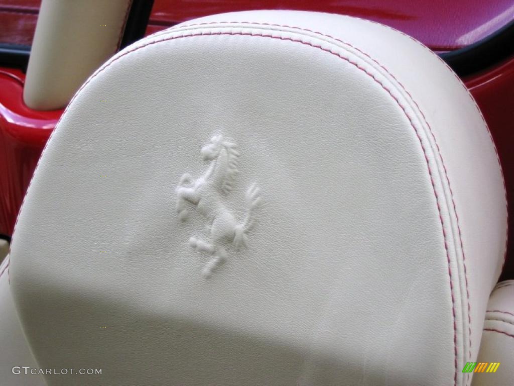 Ivory Interior 2004 Ferrari 360 Spider F1 Photo #39459074