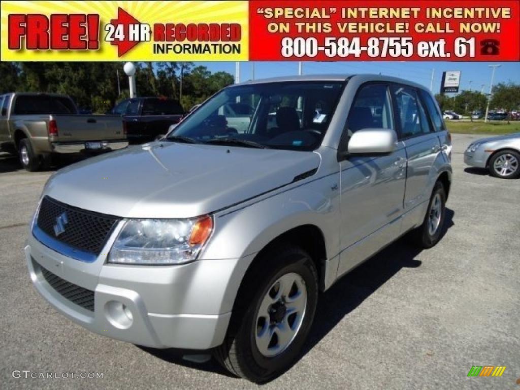 2008 Grand Vitara  - Quicksilver Metallic / Black photo #1